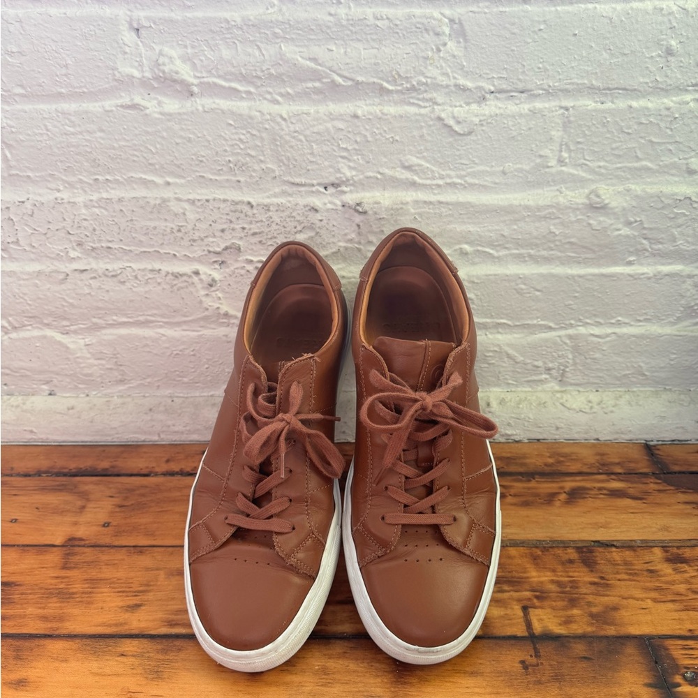 Greats Brooklyn Rolaye Brown Sneakers, Men’s 10